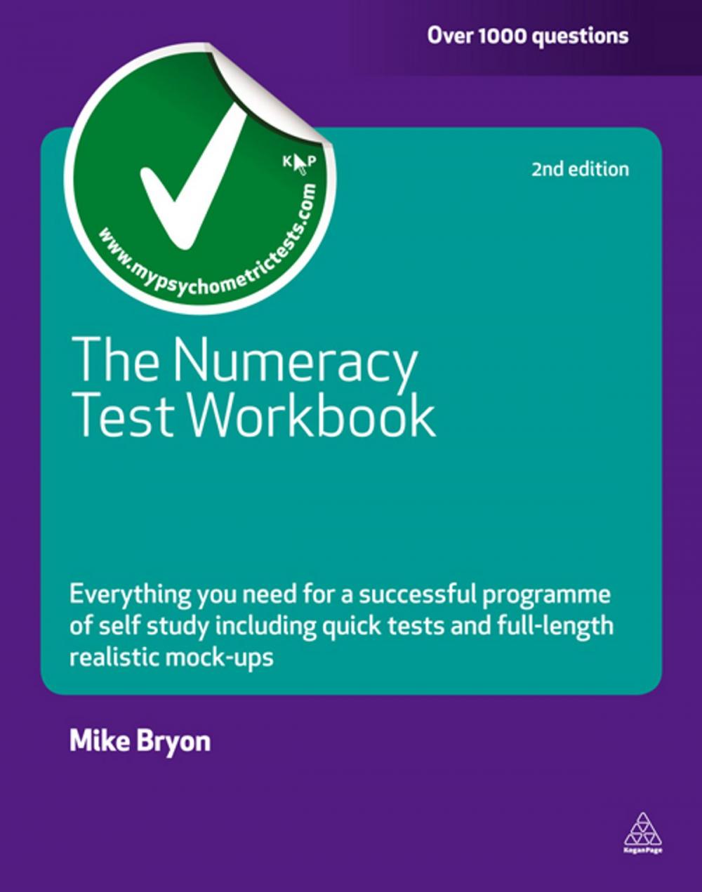 Big bigCover of The Numeracy Test Workbook