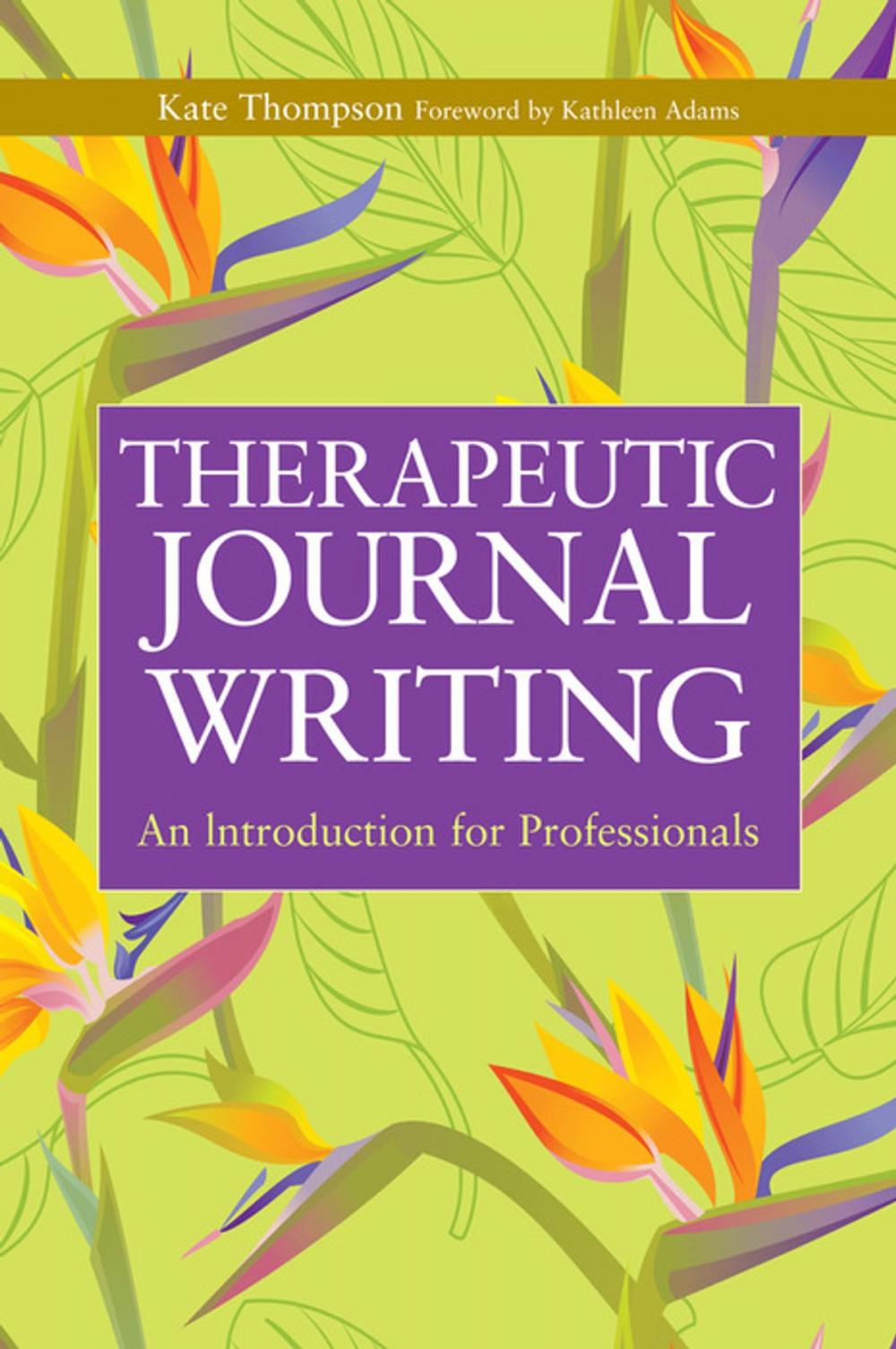Big bigCover of Therapeutic Journal Writing