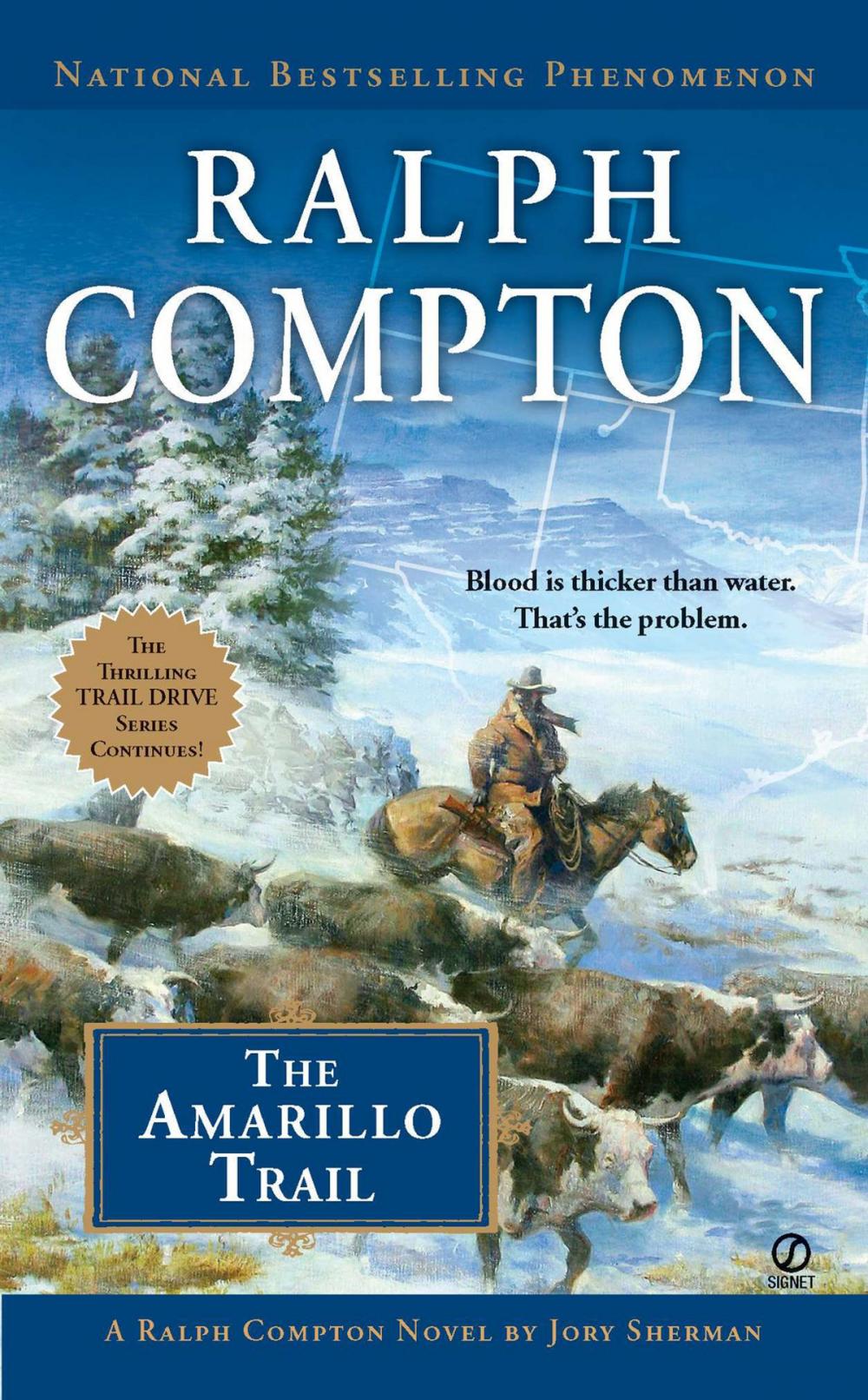 Big bigCover of Ralph Compton the Amarillo Trail