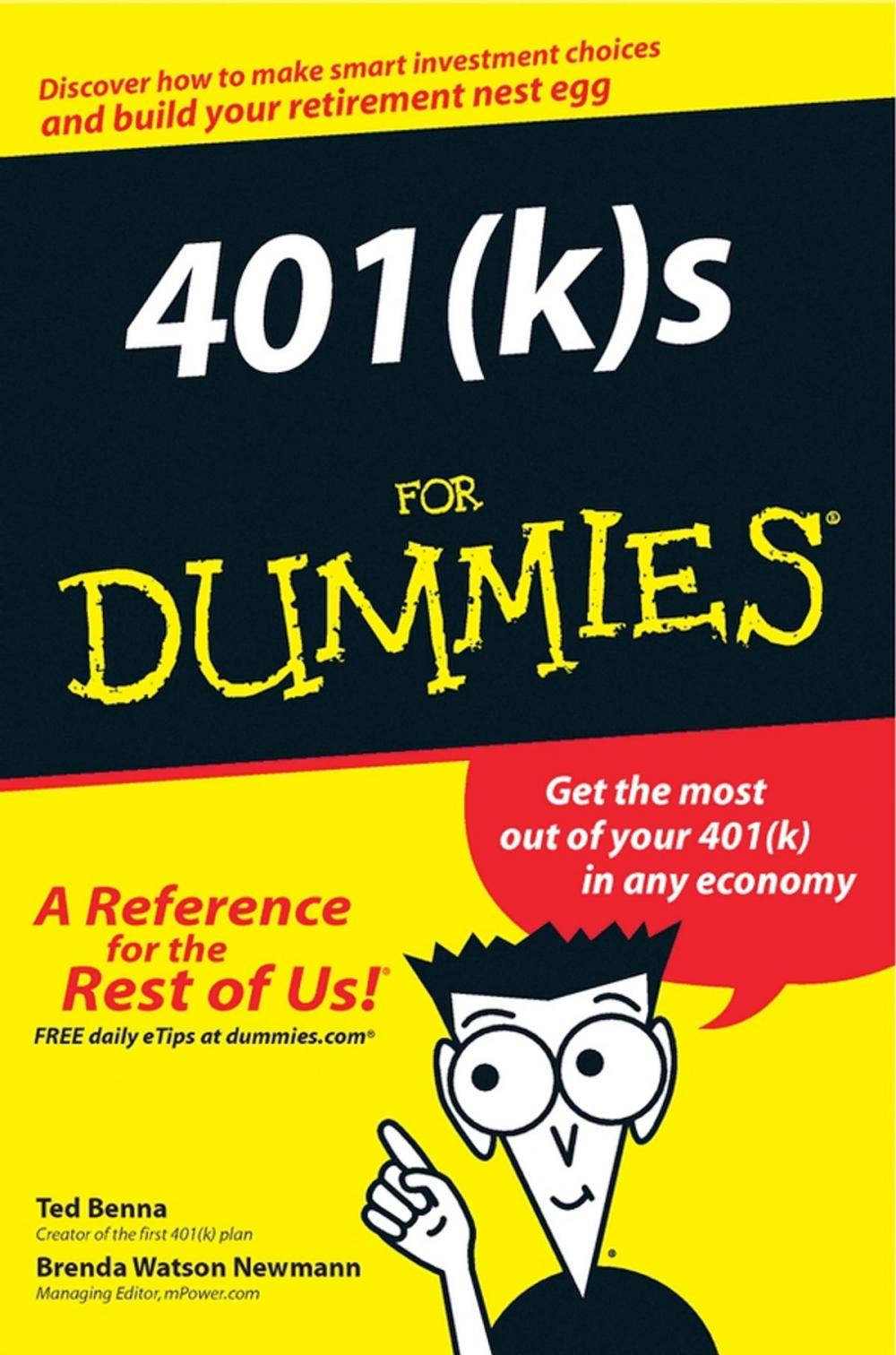 Big bigCover of 401(k)s For Dummies