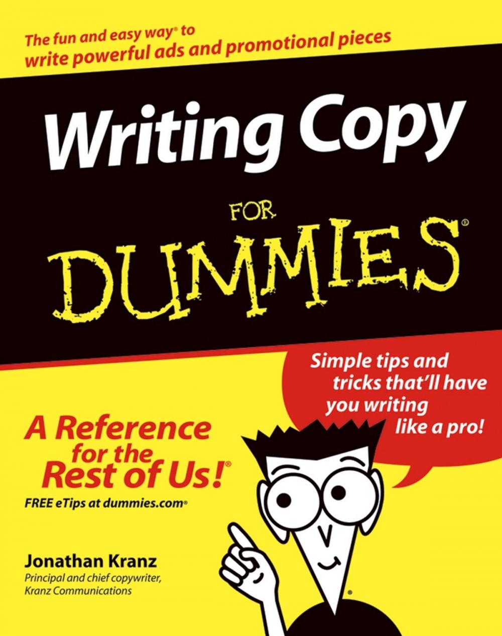 Big bigCover of Writing Copy&nbsp;For Dummies