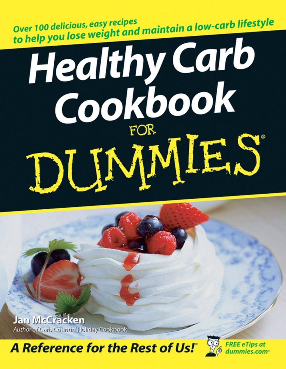 Big bigCover of Healthy Carb Cookbook For Dummies