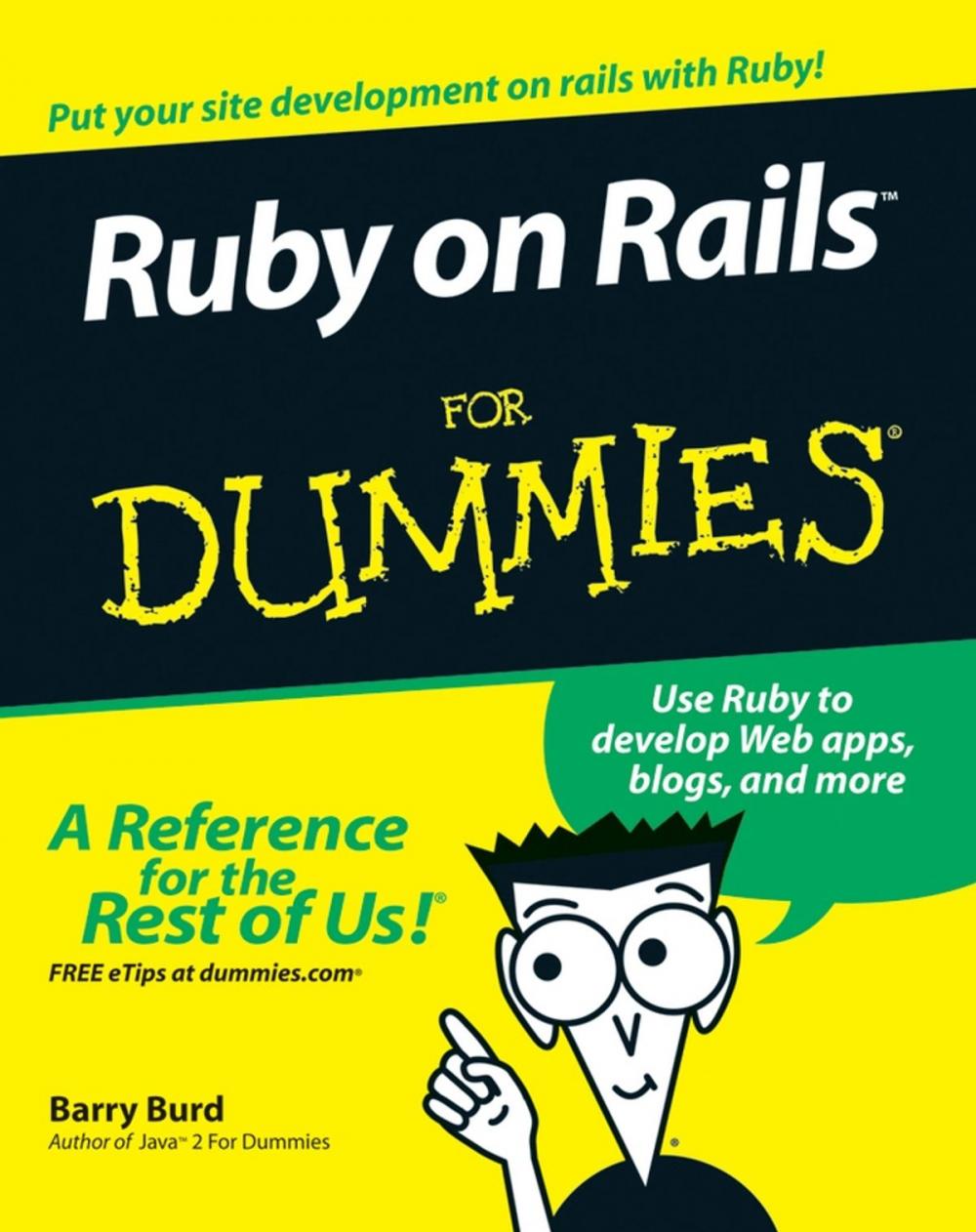 Big bigCover of Ruby on Rails For Dummies