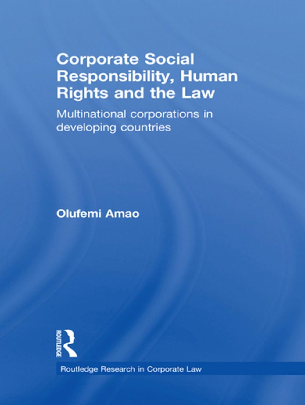 Big bigCover of Corporate Social Responsibility, Human Rights and the Law