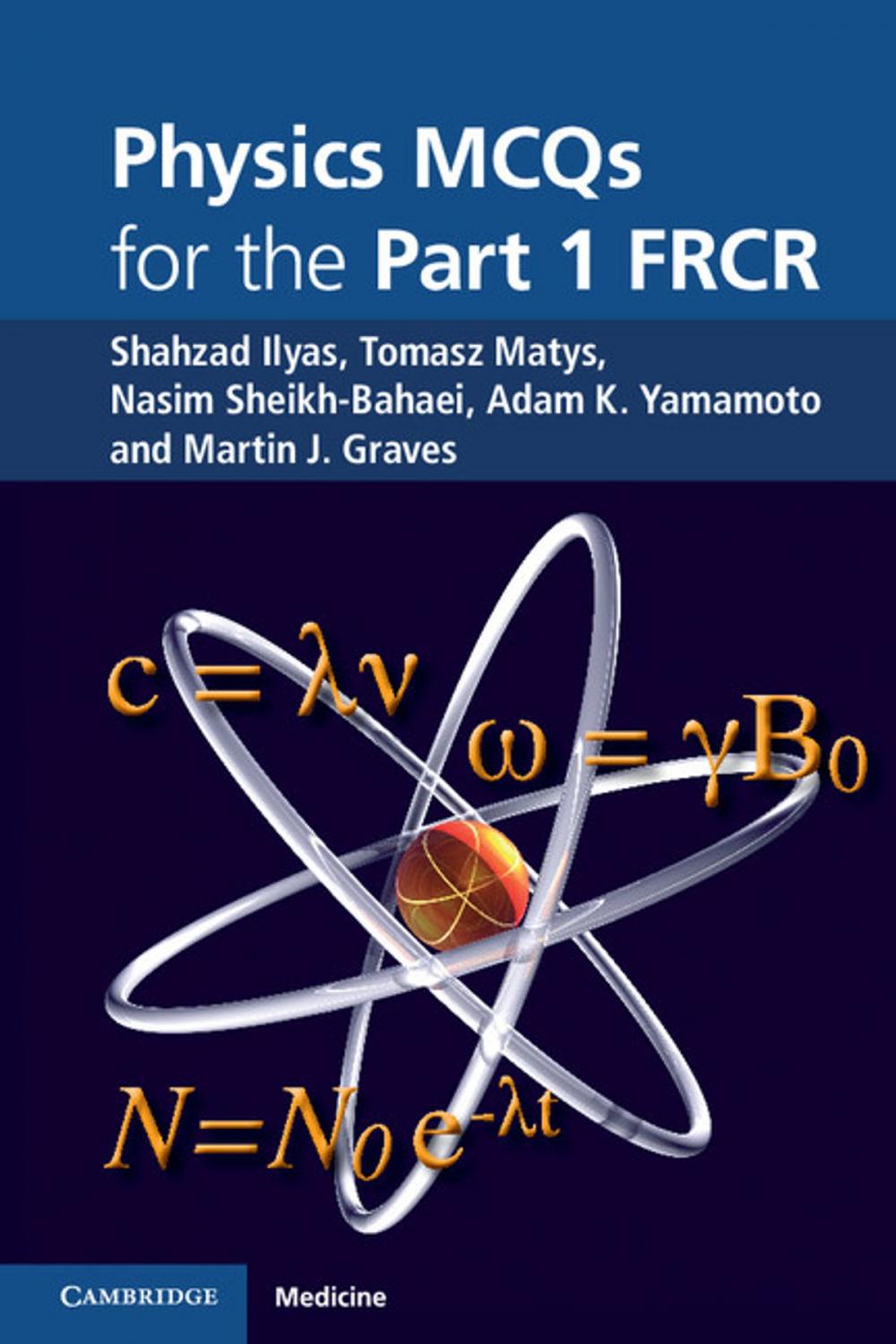 Big bigCover of Physics MCQs for the Part 1 FRCR