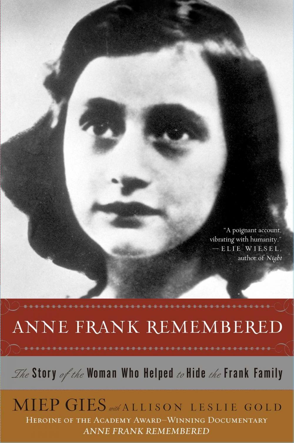 Big bigCover of Anne Frank Remembered