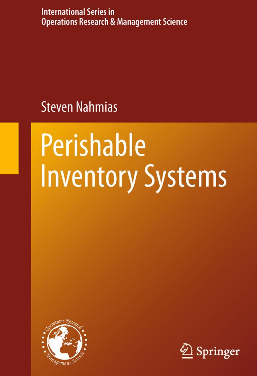 Big bigCover of Perishable Inventory Systems