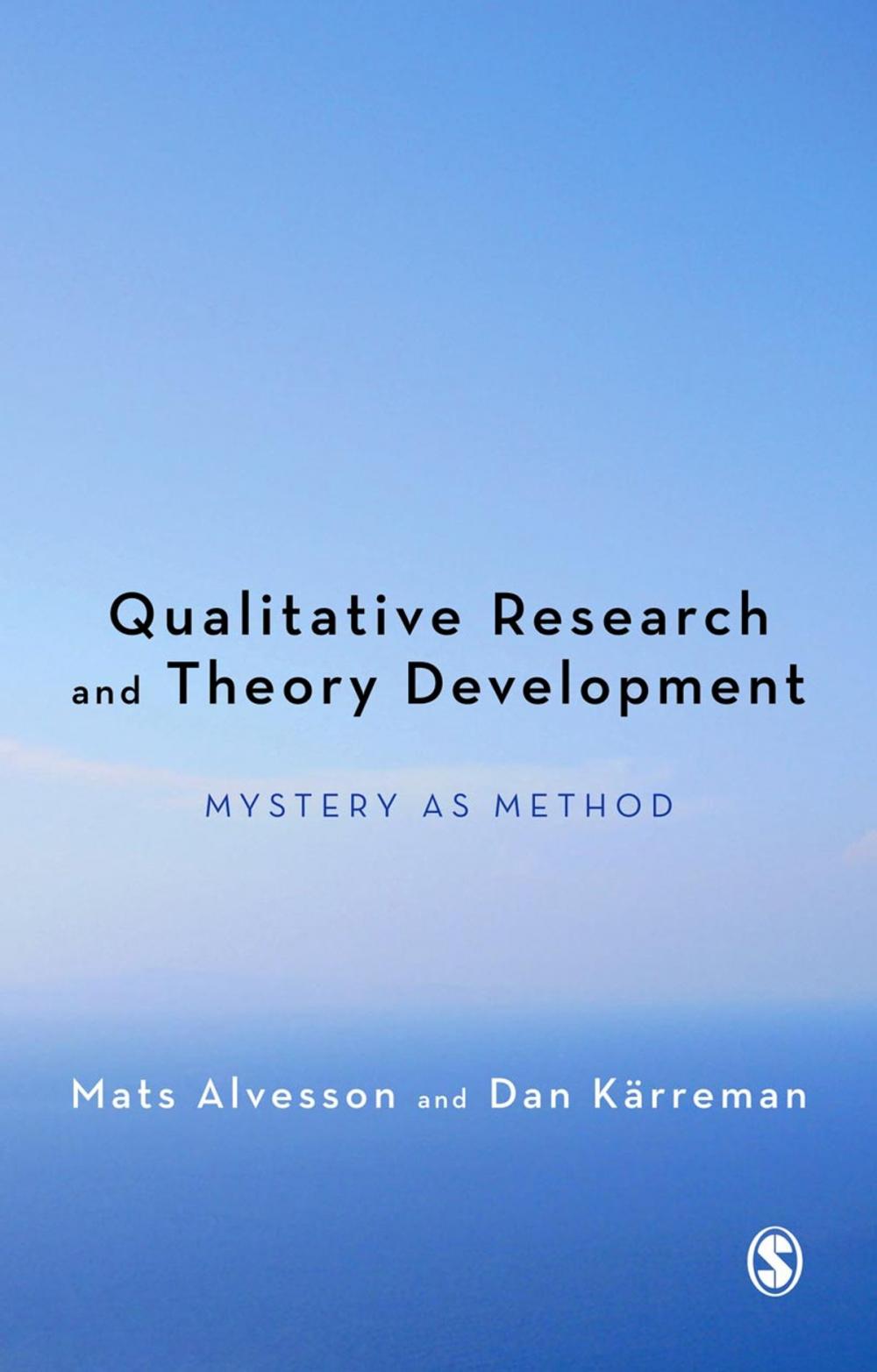 Big bigCover of Qualitative Research and Theory Development