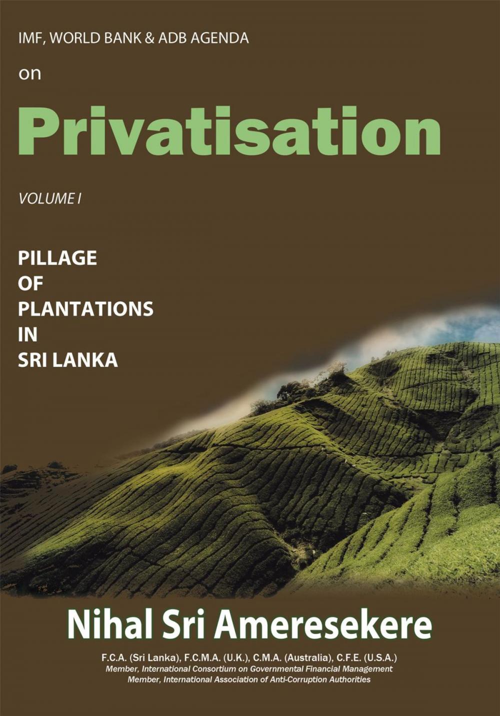 Big bigCover of Imf, World Bank & Adb Agenda on Privatisation