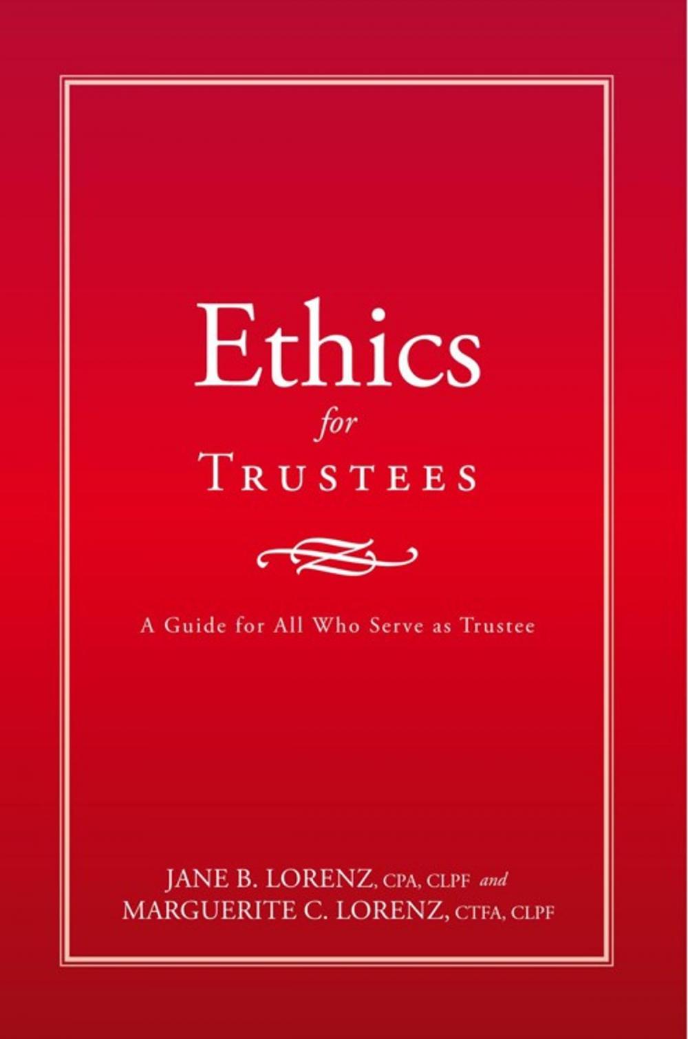 Big bigCover of Ethics for Trustees