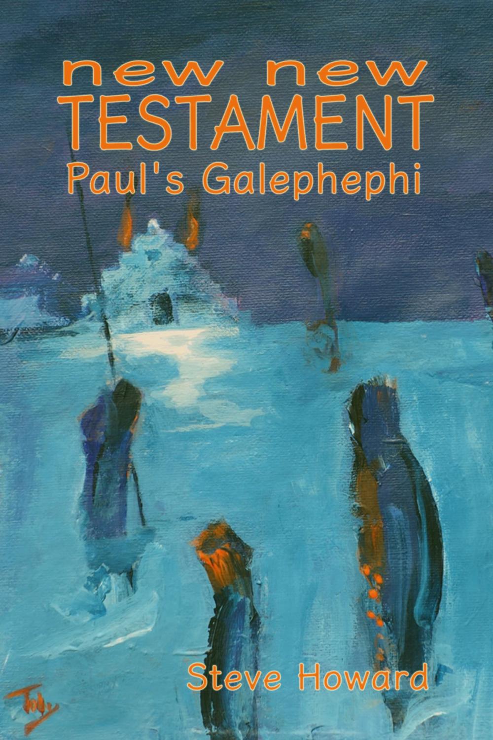 Big bigCover of New New Testament Paul's Galephephi Letters