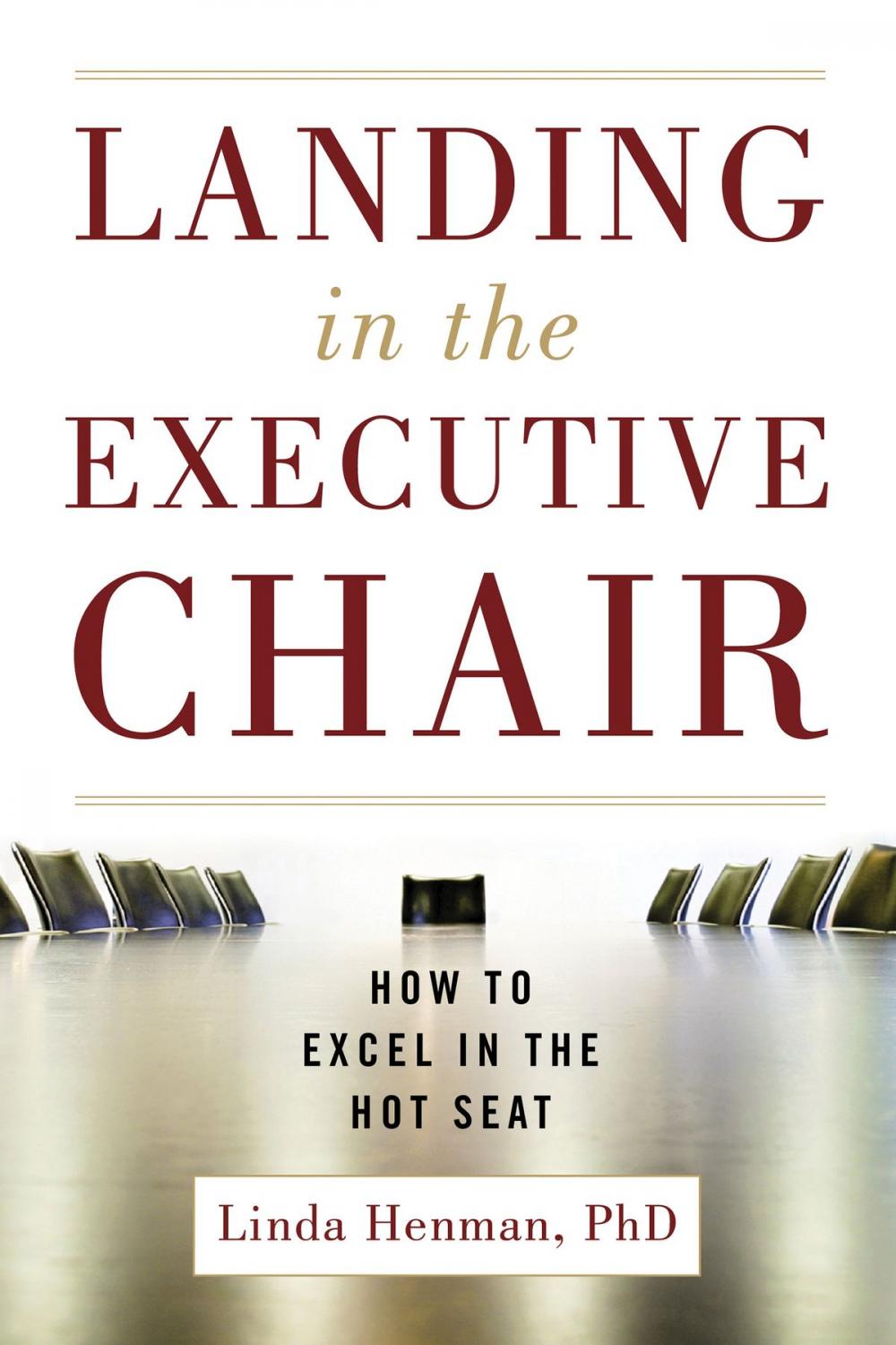 Big bigCover of Landing in the Executive Chair