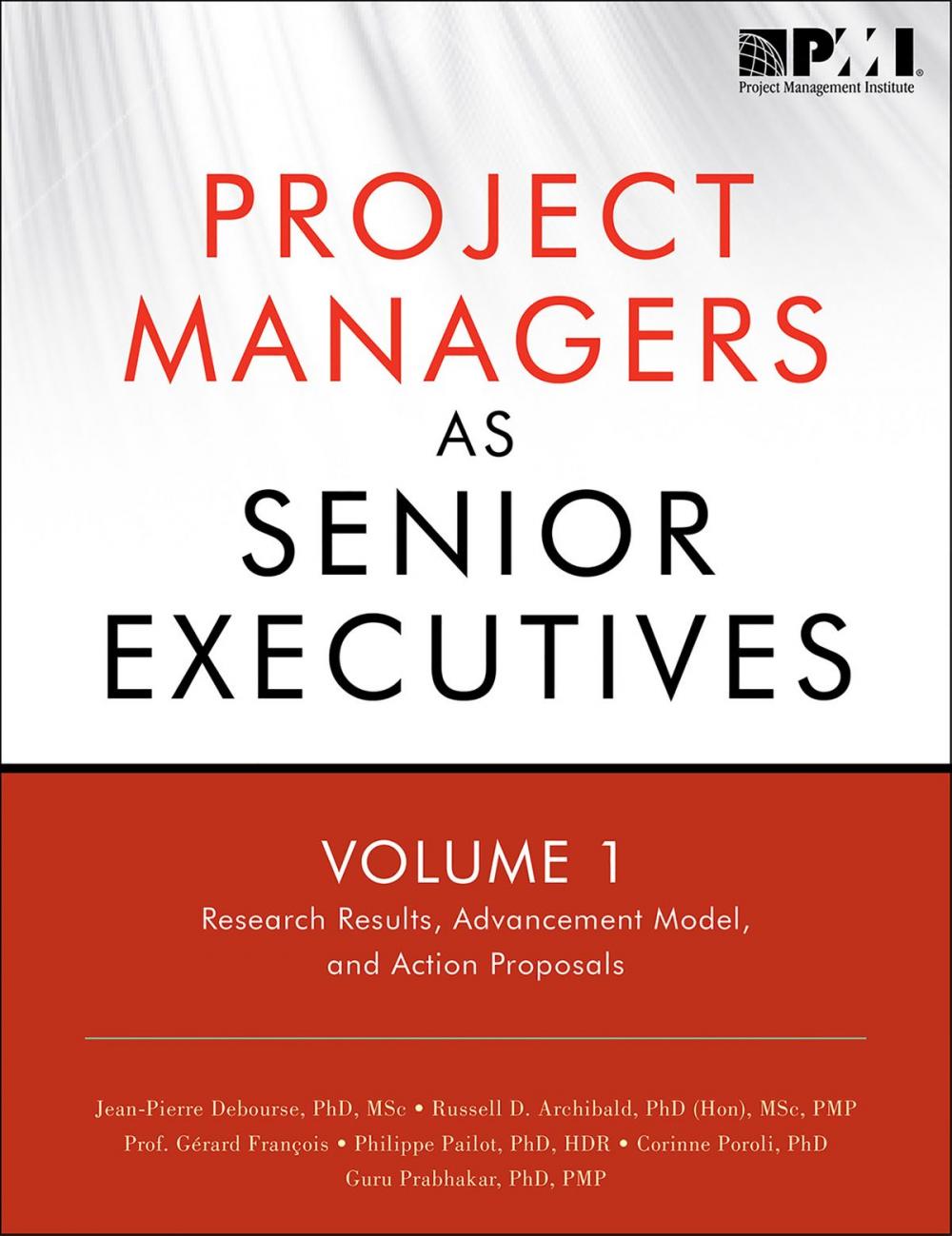 Big bigCover of Project Managers as Senior Executives