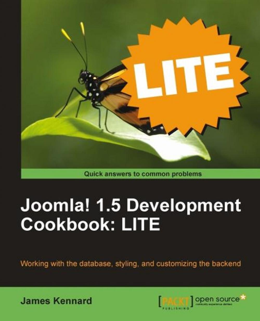 Big bigCover of Joomla! 1.5 Development Cookbook: LITE