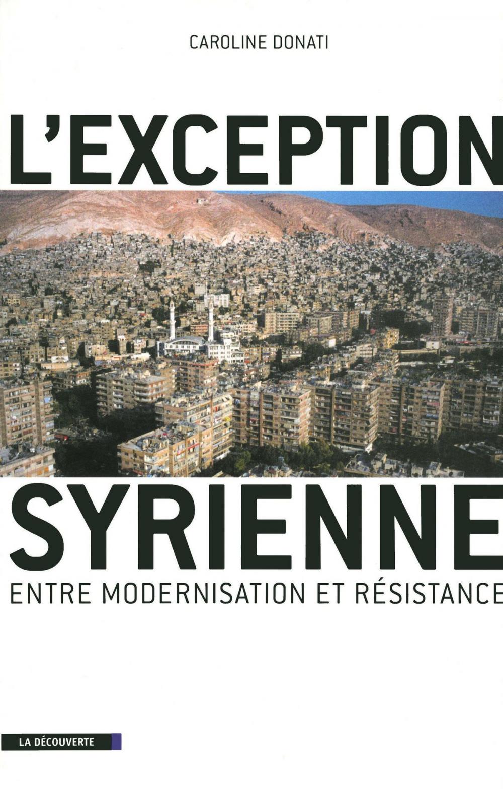 Big bigCover of L'exception syrienne