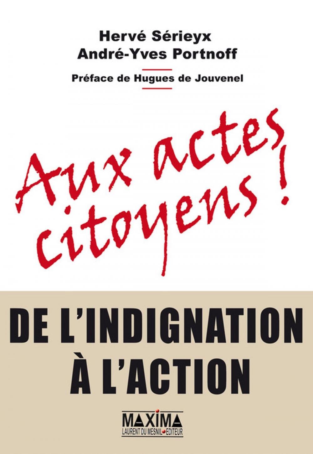 Big bigCover of Aux actes citoyens - de l'indignation à l'action