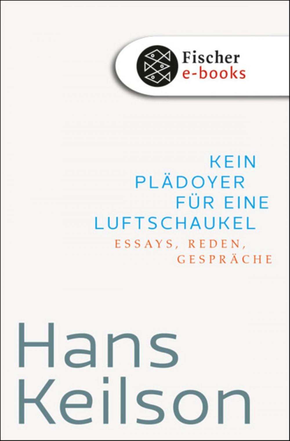 Big bigCover of Kein Plädoyer für eine Luftschaukel