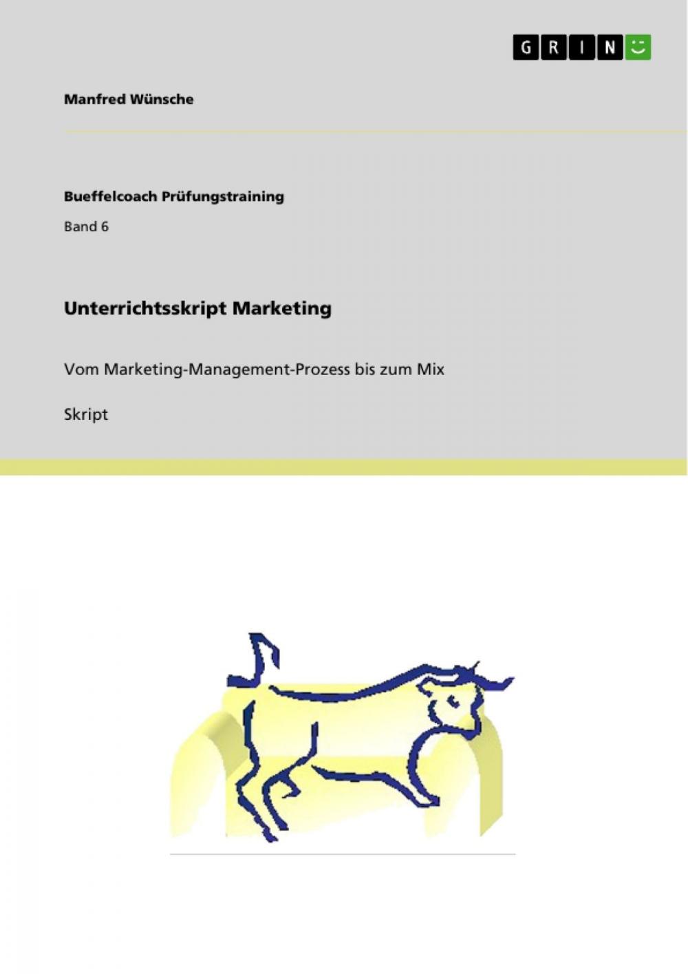 Big bigCover of Unterrichtsskript Marketing