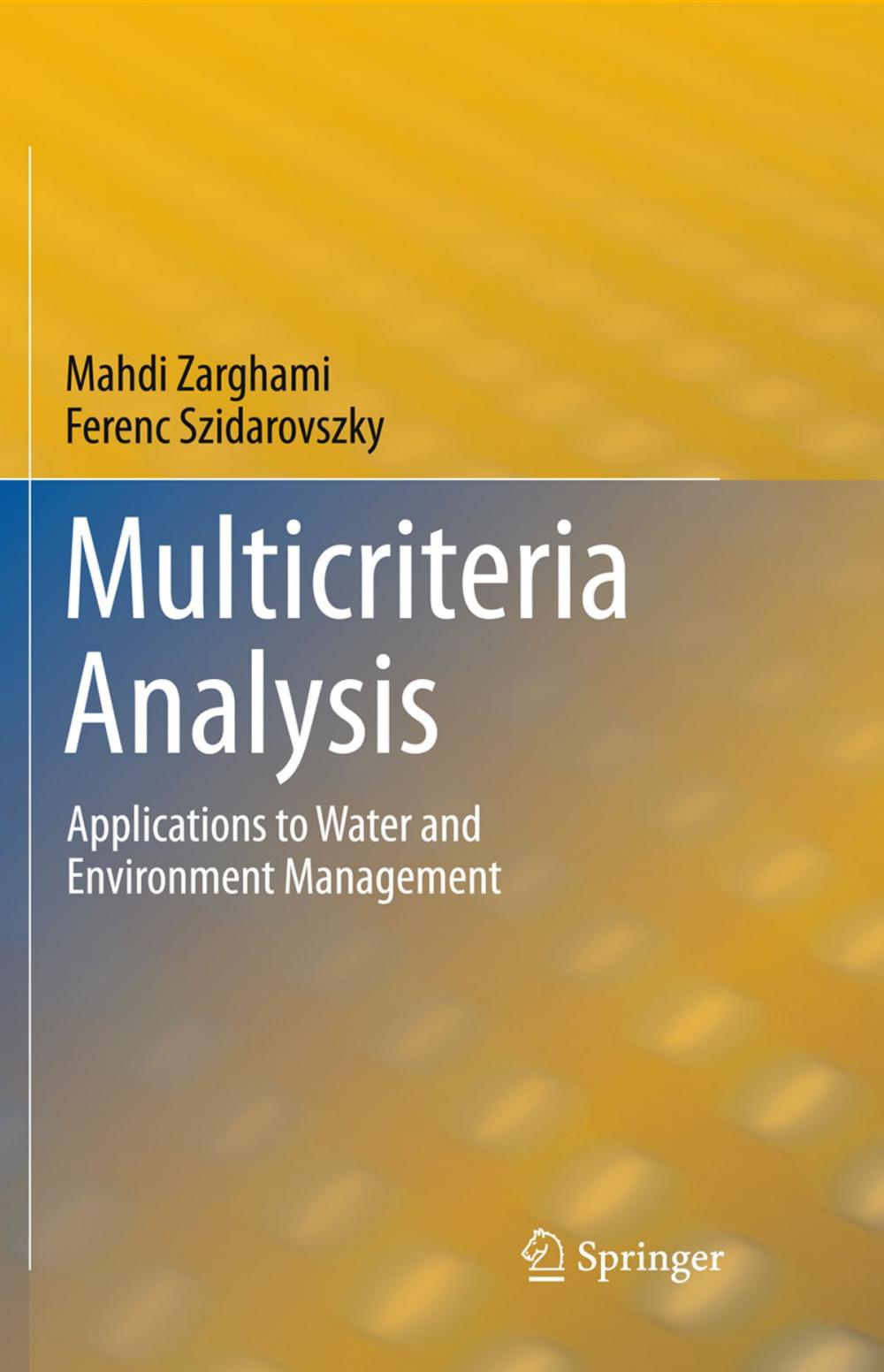 Big bigCover of Multicriteria Analysis