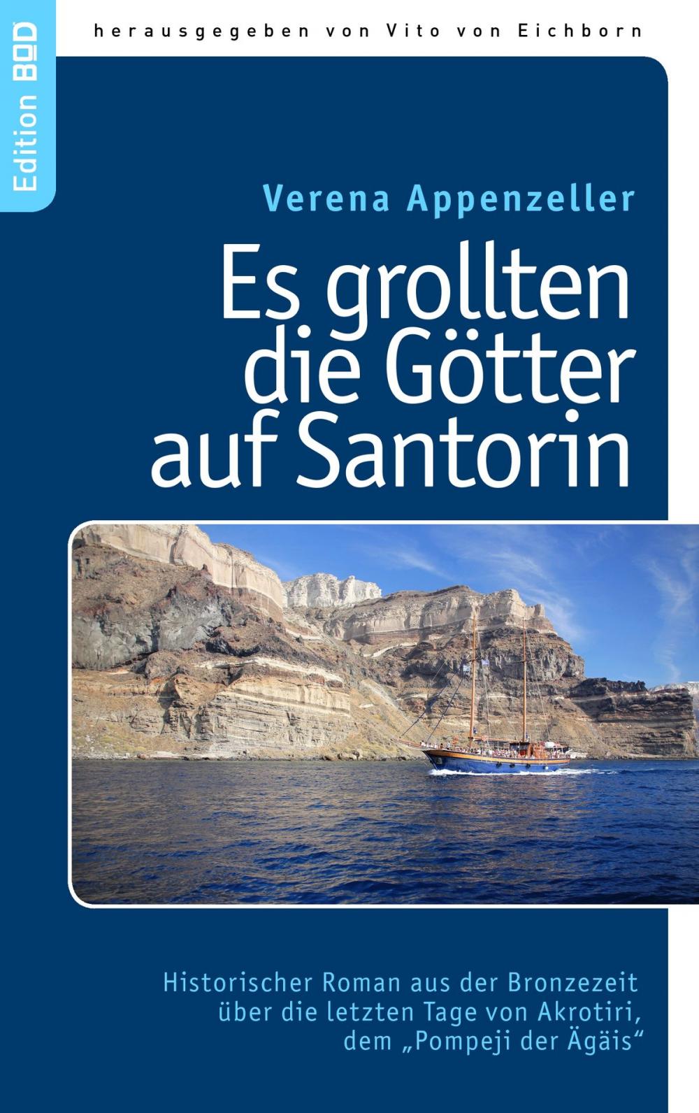 Big bigCover of Es grollten die Götter auf Santorin