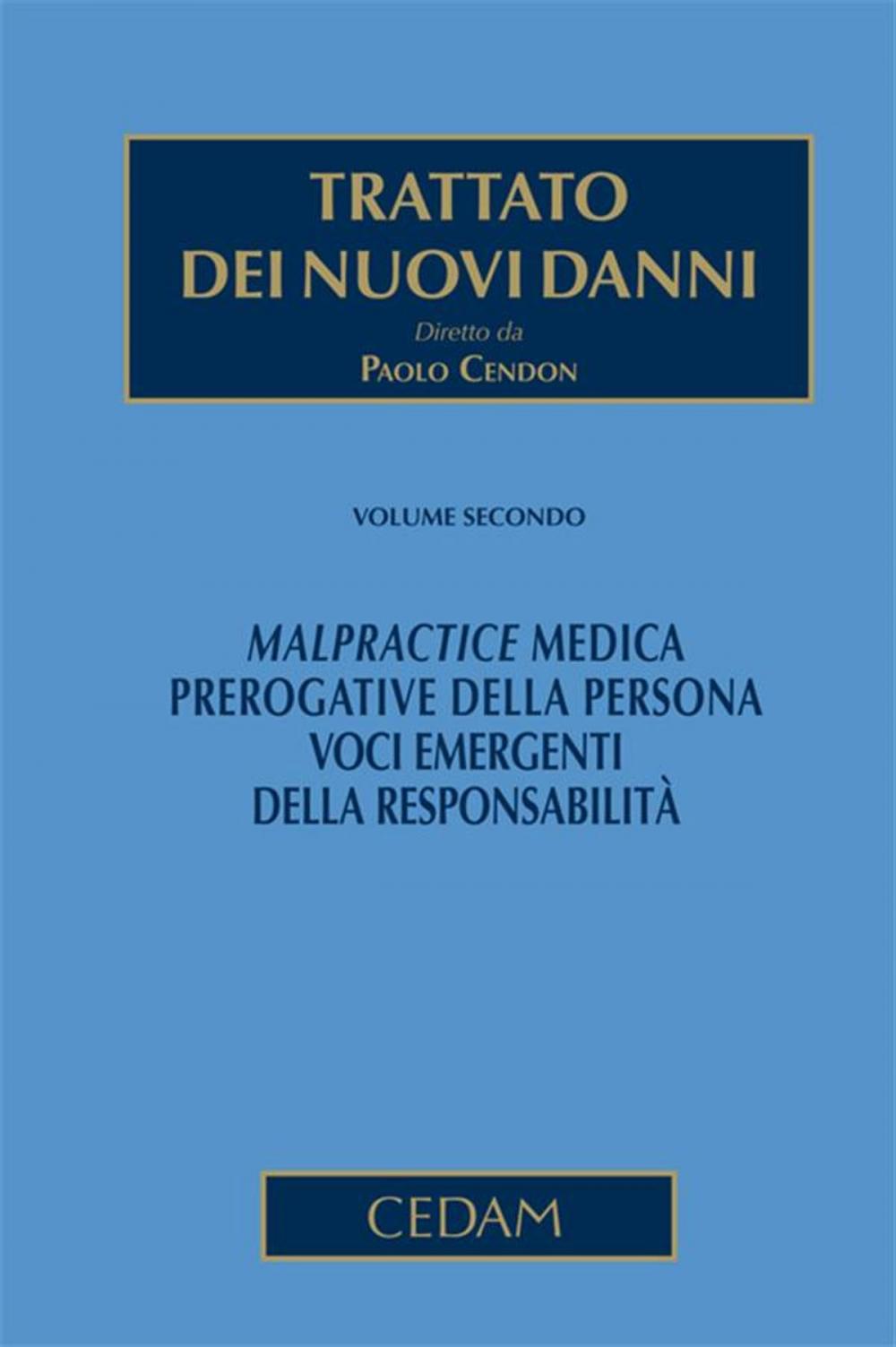 Big bigCover of Trattato dei nuovi danni. Volume II