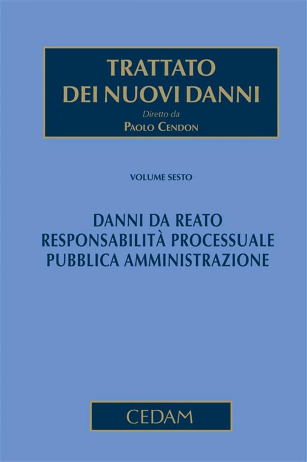 Big bigCover of Trattato dei nuovi danni. Volume VI