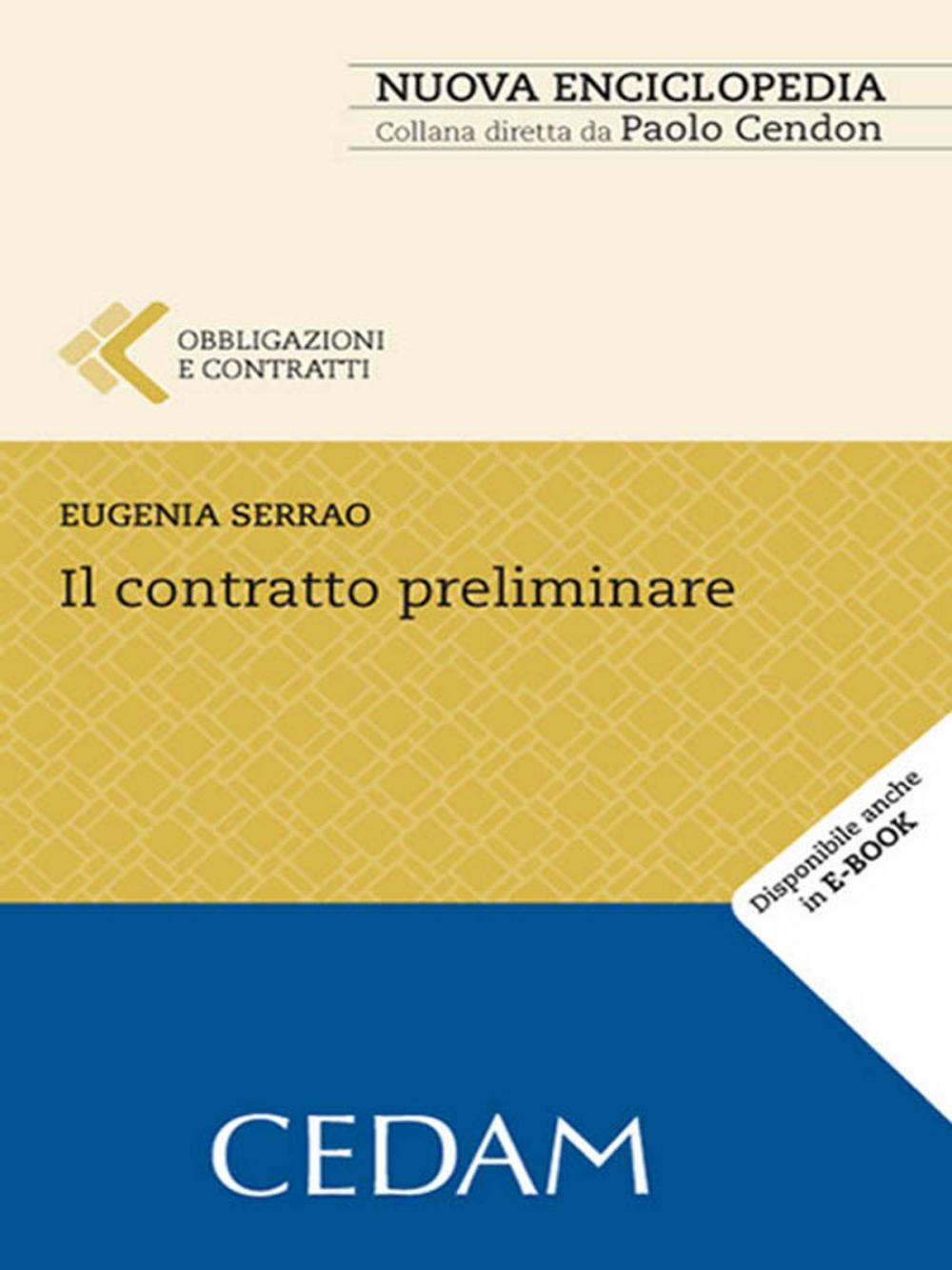 Big bigCover of Il contratto preliminare