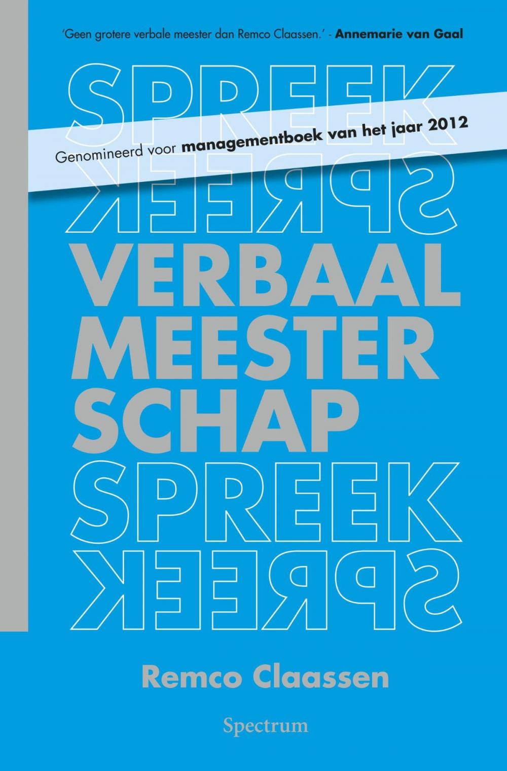 Big bigCover of Verbaal Meesterschap