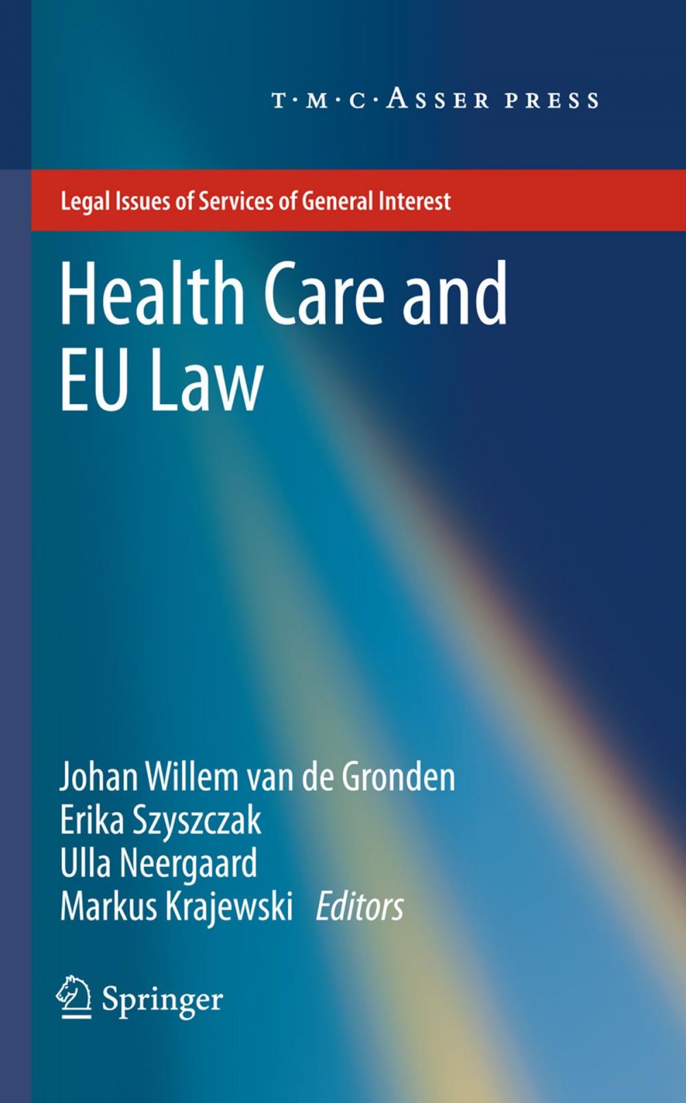 Big bigCover of Health Care and EU Law