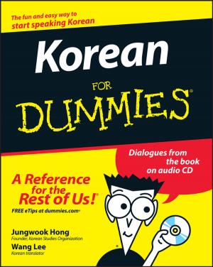 Cover of the book Korean For Dummies by Connie Malamed