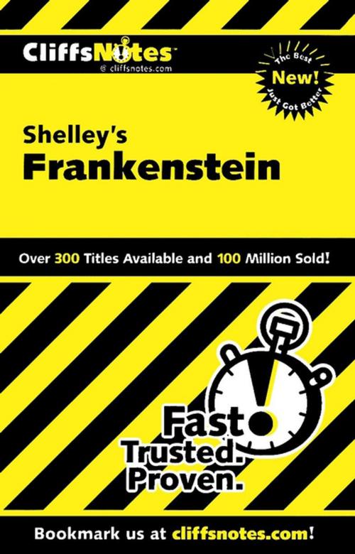 Cover of the book CliffsNotes on Shelley's Frankenstein by Jeff Coghill, HMH Books