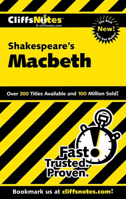 Cover of the book CliffsNotes on Shakespeare's Macbeth by Alex Went, Houghton Mifflin Harcourt