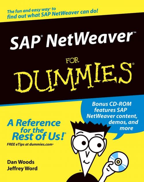 Cover of the book SAP NetWeaver For Dummies by Dan Woods, Jeffrey Word, Wiley