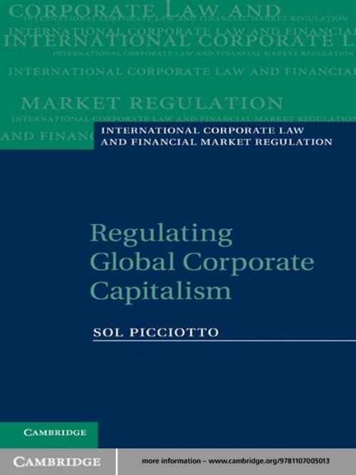 Cover of the book Regulating Global Corporate Capitalism by Sol Picciotto, Cambridge University Press