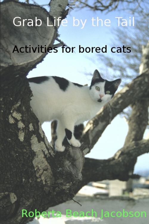Cover of the book Grab Life by the Tail: Activities for bored cats by Roberta Beach Jacobson, Roberta Beach Jacobson