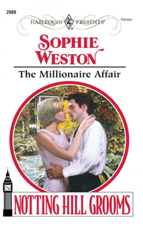 Cover of the book The Millionaire Affair by Sophie Weston, Harlequin