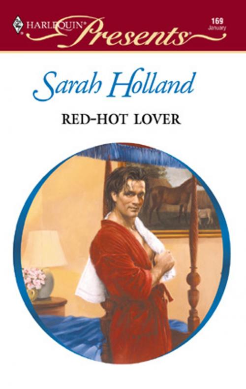 Cover of the book Red-Hot Lover by Sarah Holland, Harlequin