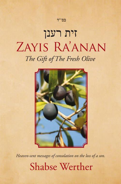 Cover of the book Zayis Ra’Anan by Shabse Werther, Xlibris US