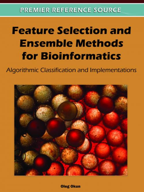 Cover of the book Feature Selection and Ensemble Methods for Bioinformatics by Oleg Okun, IGI Global