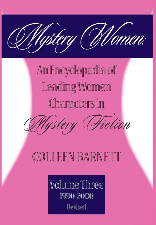 Cover of the book Mystery Women, Volume Three (Revised) by Colleen Barnett, Poisoned Pen Press
