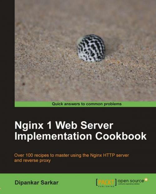 Cover of the book Nginx 1 Web Server Implementation Cookbook by Dipankar Sarkar, Packt Publishing