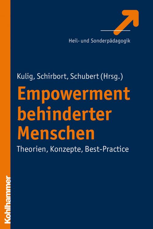 Cover of the book Empowerment behinderter Menschen by , Kohlhammer Verlag