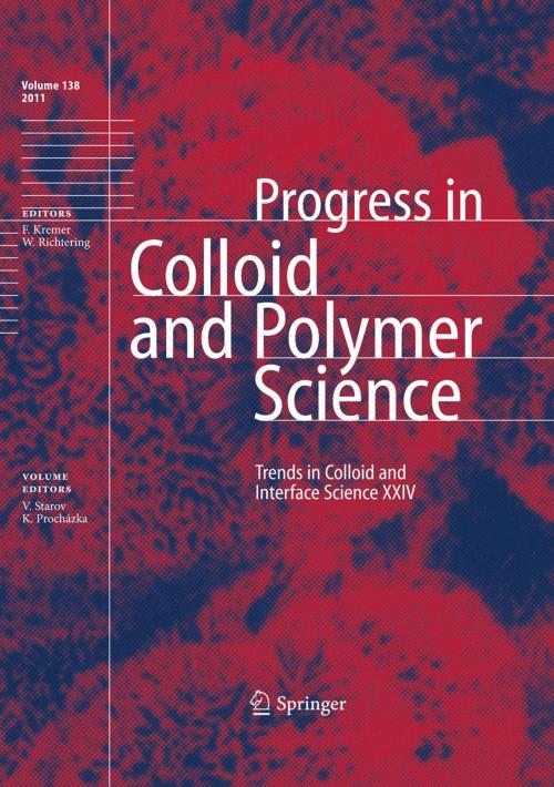 Cover of the book Trends in Colloid and Interface Science XXIV by , Springer Berlin Heidelberg