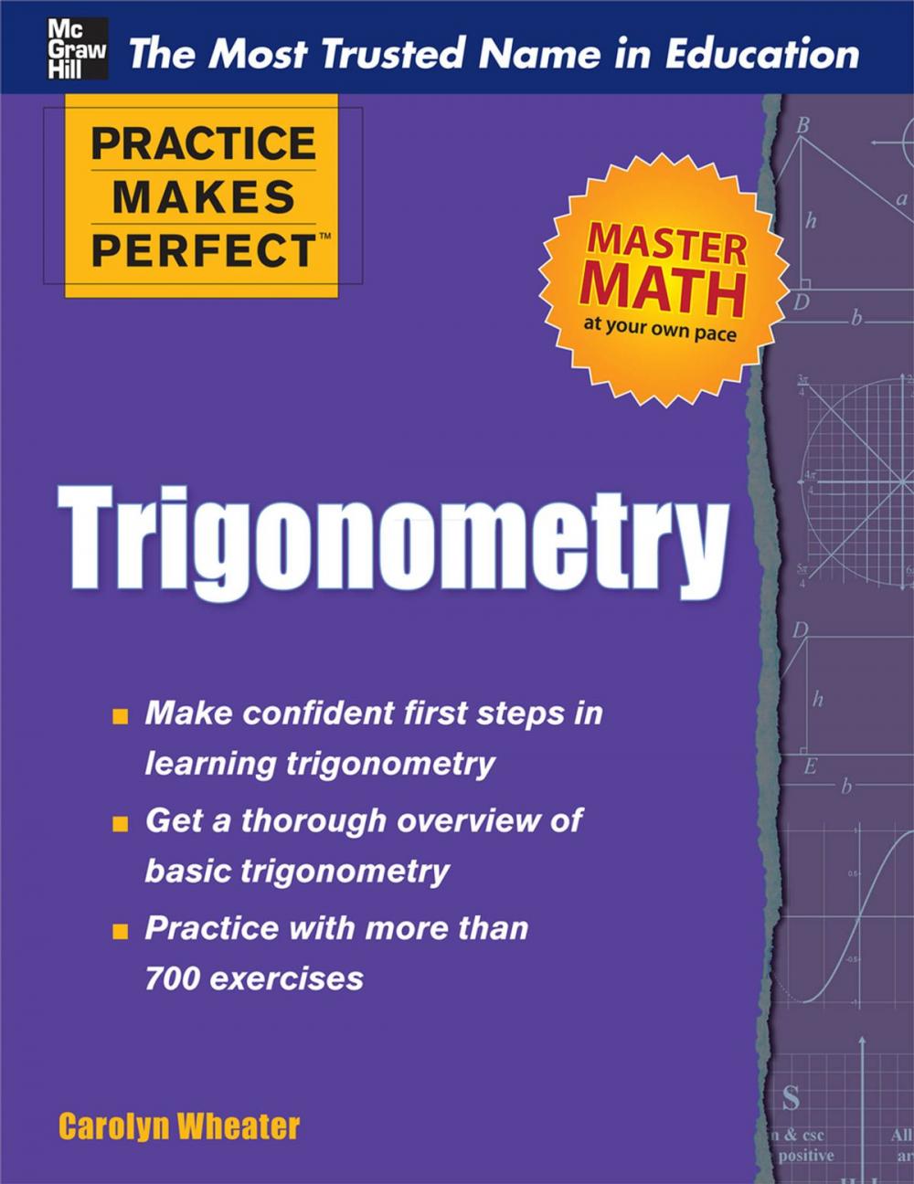 Big bigCover of Practice Makes Perfect Trigonometry