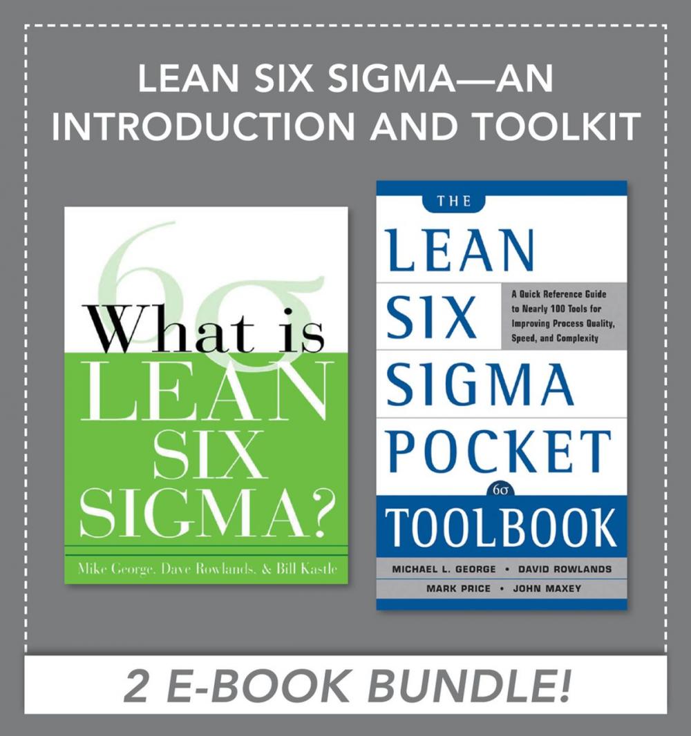 Big bigCover of Lean Six Sigma - An Introduction and Toolkit (EBOOK BUNDLE)