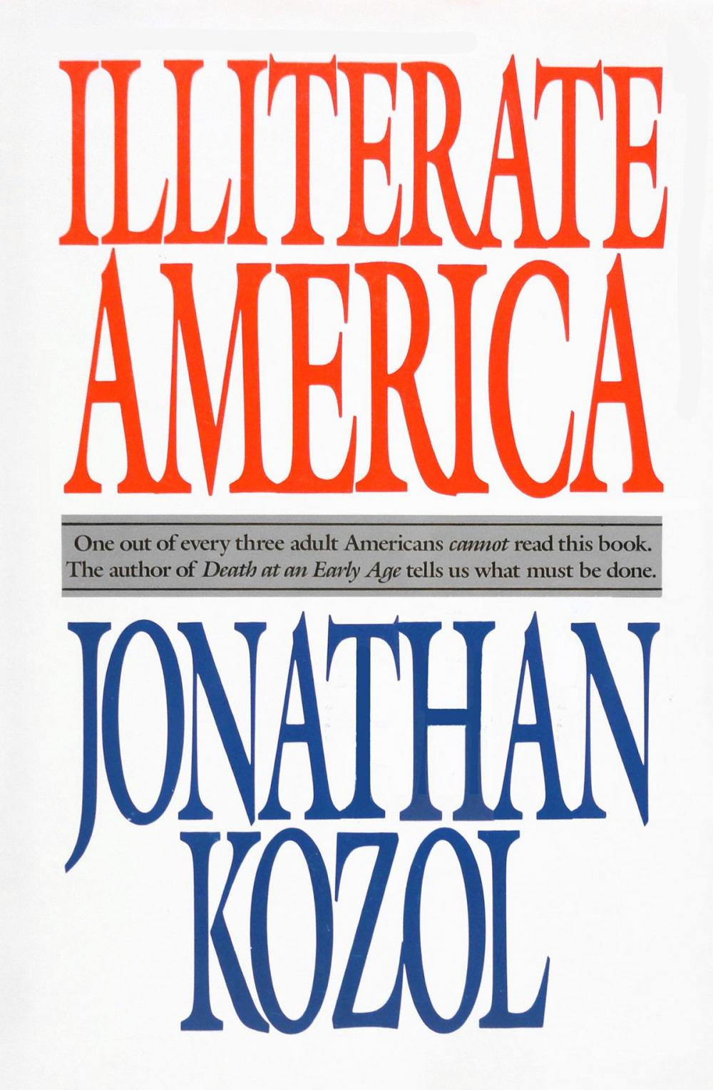 Big bigCover of Illiterate America