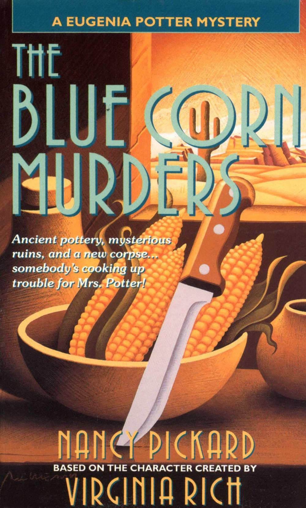 Big bigCover of The Blue Corn Murders