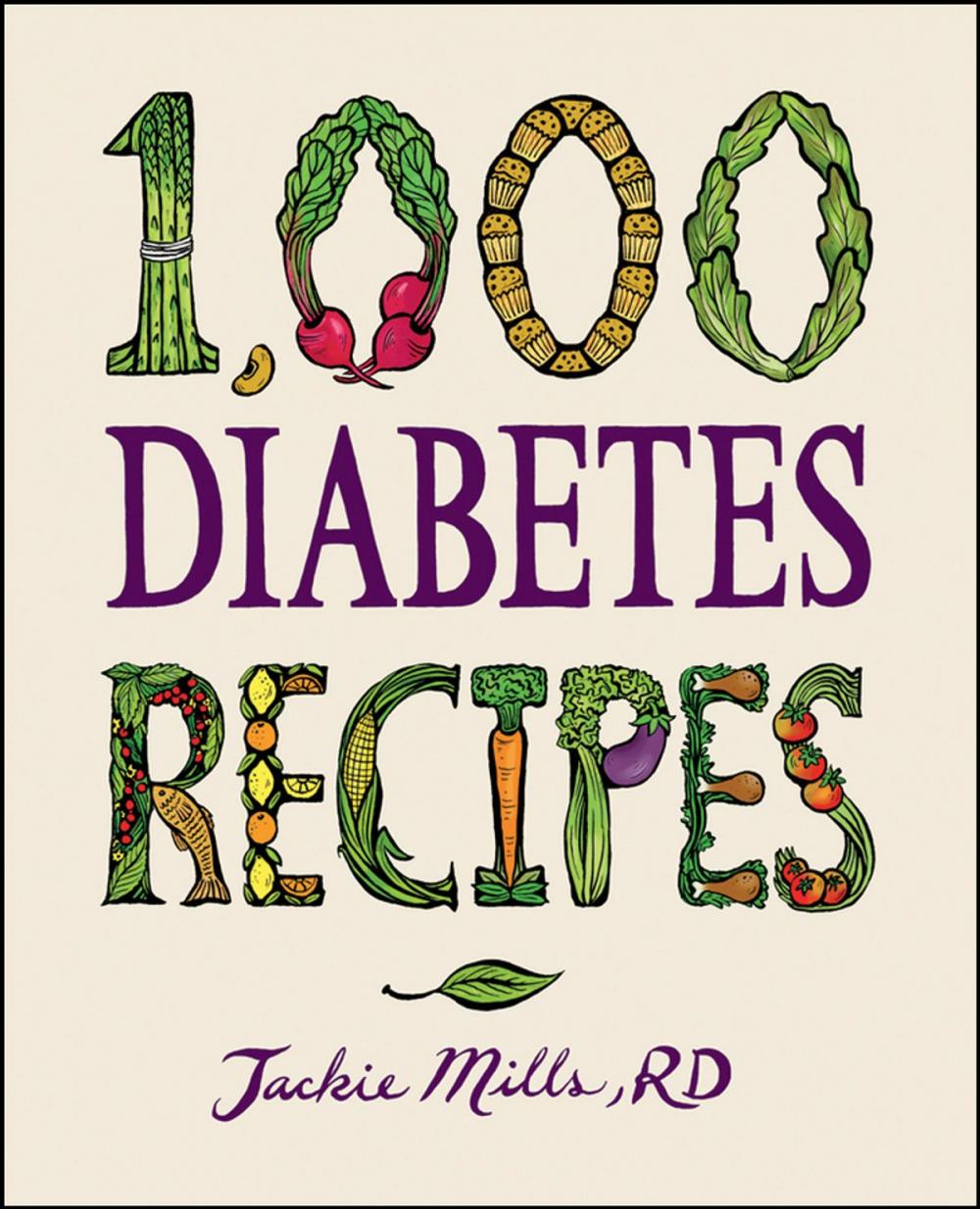 Big bigCover of 1,000 Diabetes Recipes