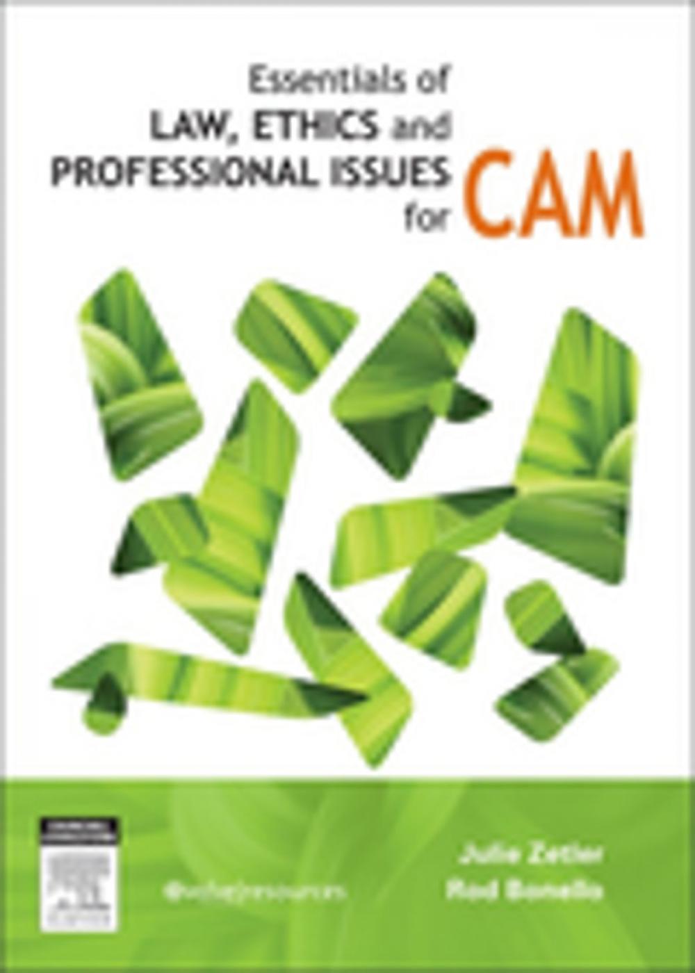 Big bigCover of Essentials of Law, Ethics, and Professional Issues in CAM - E-Book