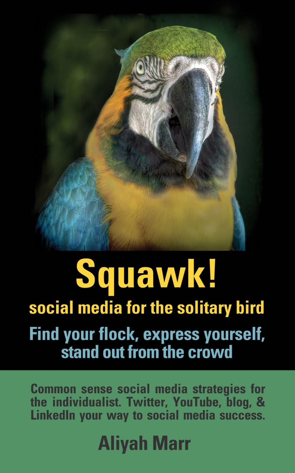 Big bigCover of Squawk! Social Media for the Solitary Bird